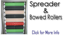 Spreader & Bowed Rollers